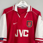 Shop 1996/98 ARSENAL PEPE #10 HOME SHIRT (XL) NIKE, classic football shirts, vintage football shirts & retro soccer jerseys at Cult Kits