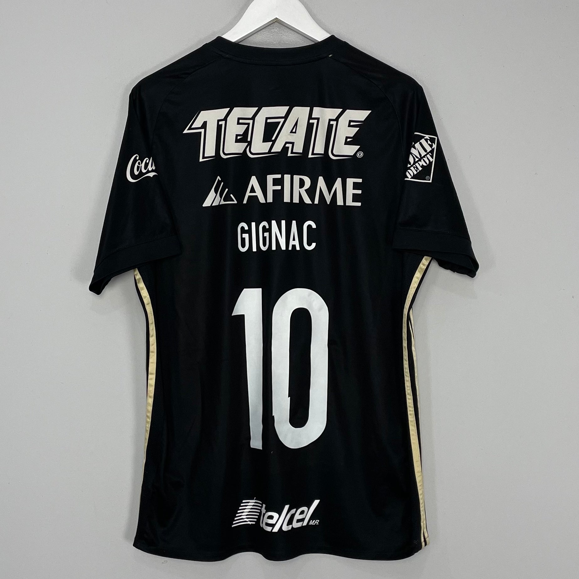 Shop 2016/17 TIGRES GIGNAC #10 THIRD SHIRT (L) ADIDAS, classic football shirts, vintage football shirts & retro soccer jerseys at Cult Kits