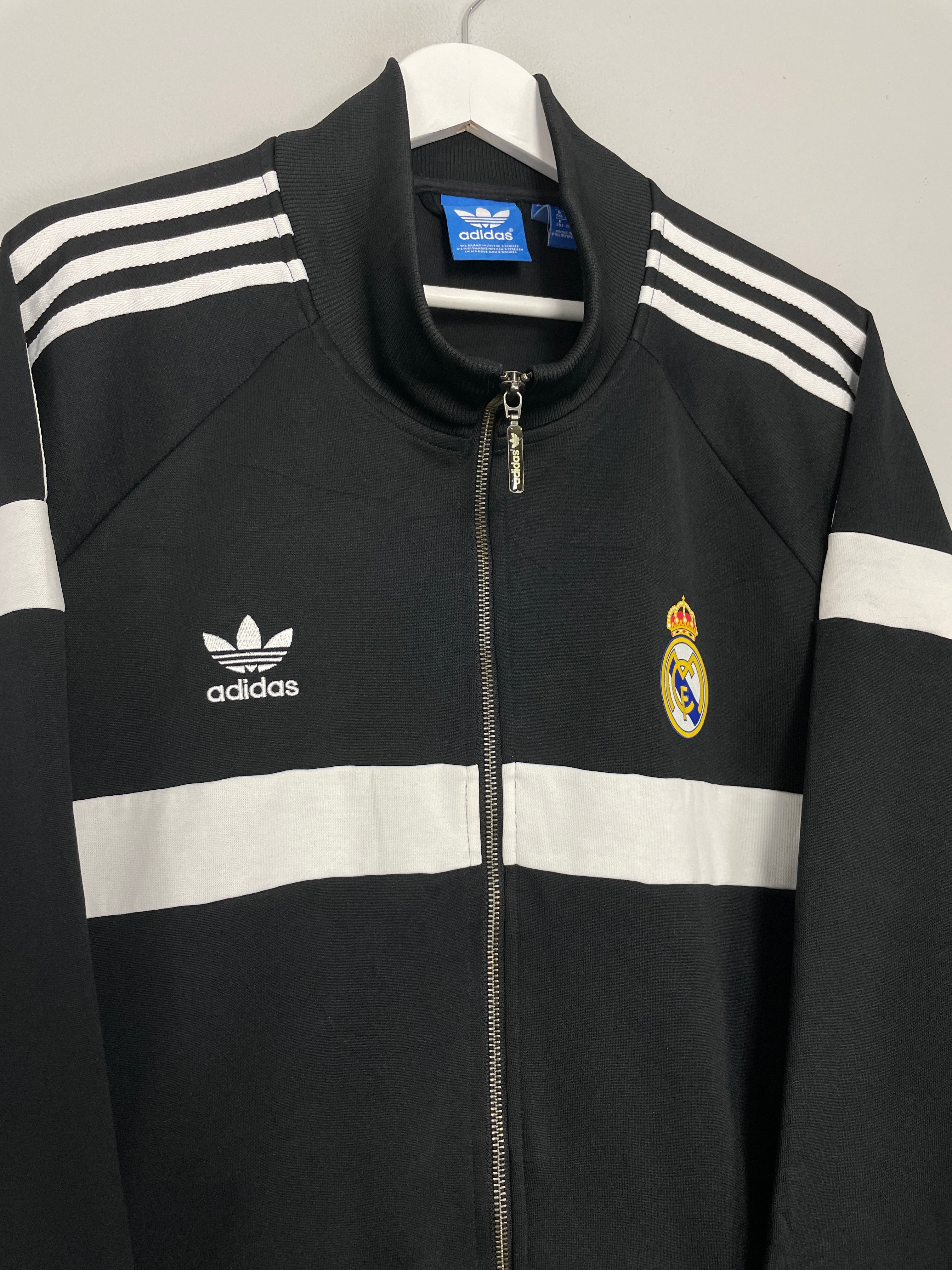 Shop 2015/16 REAL MADRID 'LA LIGA LEGENDS' TRACK JACKET (XXL) ADIDAS, classic football shirts, vintage football shirts & retro soccer jerseys at Cult Kits