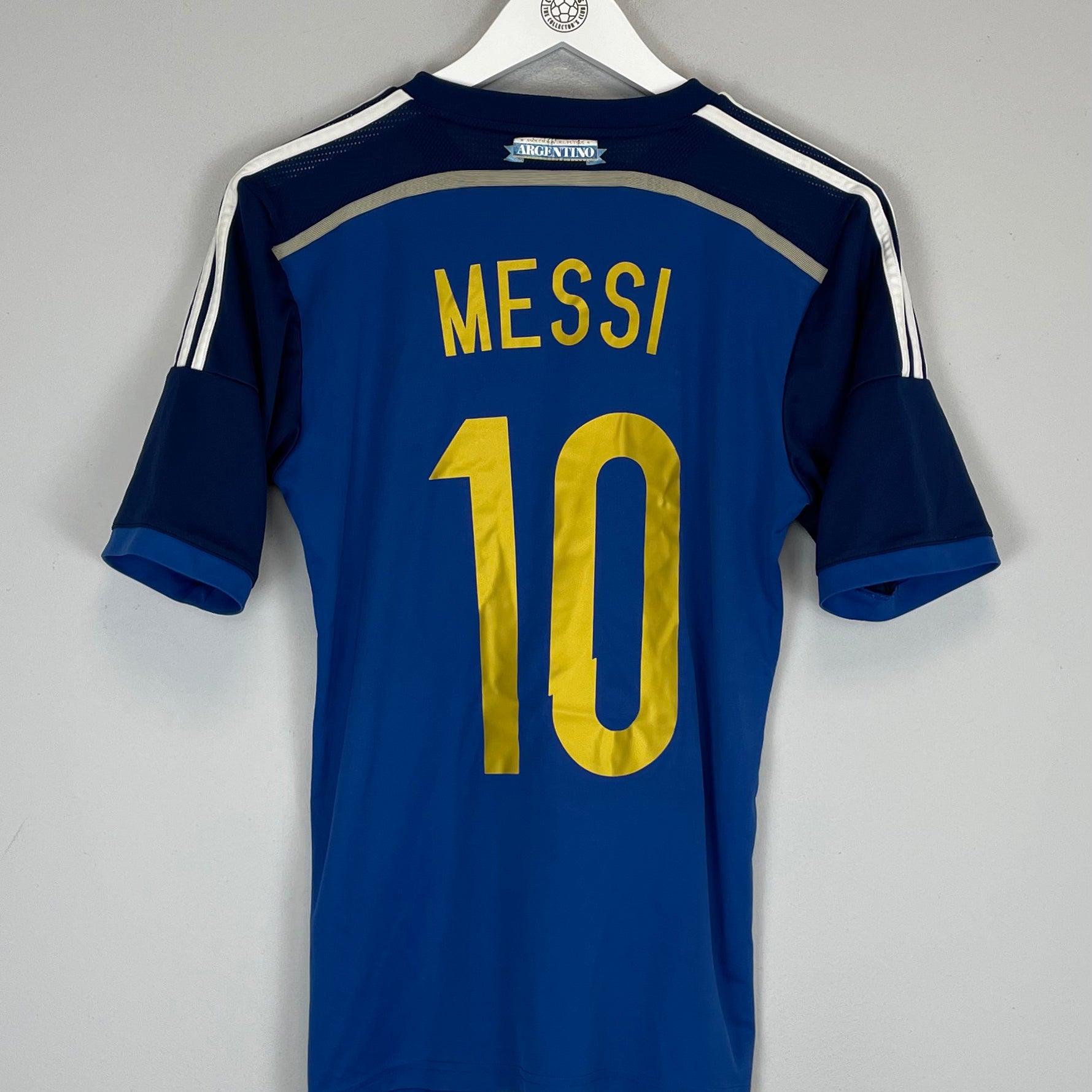 Shop 2013/15 ARGENTINA MESSI #10 AWAY SHIRT (S) ADIDAS, classic football shirts, vintage football shirts & retro soccer jerseys at Cult Kits