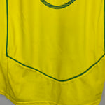 Shop 2004/06 BRAZIL R.CARLOS #3 HOME SHIRT (M) NIKE, classic football shirts, vintage football shirts & retro soccer jerseys at Cult Kits
