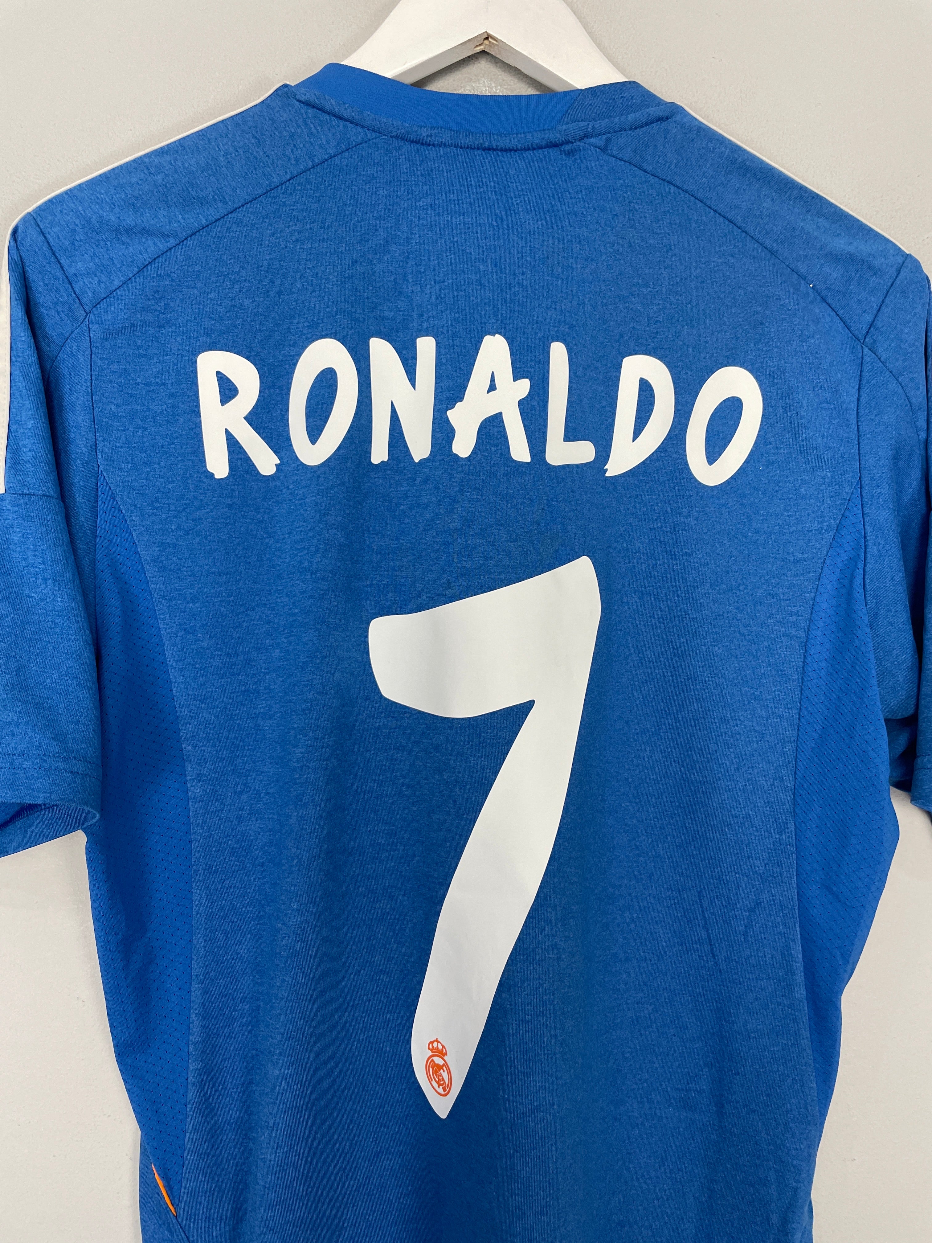 Shop 2013/14 REAL MADRID RONALDO #7 AWAY SHIRT (S) ADIDAS, classic football shirts, vintage football shirts & retro soccer jerseys at Cult Kits