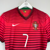 Shop 2014/15 PORTUGAL RONALDO #7 *AUTHENTIC* HOME SHIRT (M) NIKE, classic football shirts, vintage football shirts & retro soccer jerseys at Cult Kits