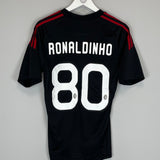 2010/11 AC MILAN RONALDINHO #80 THIRD SHIRT (S) ADIDAS