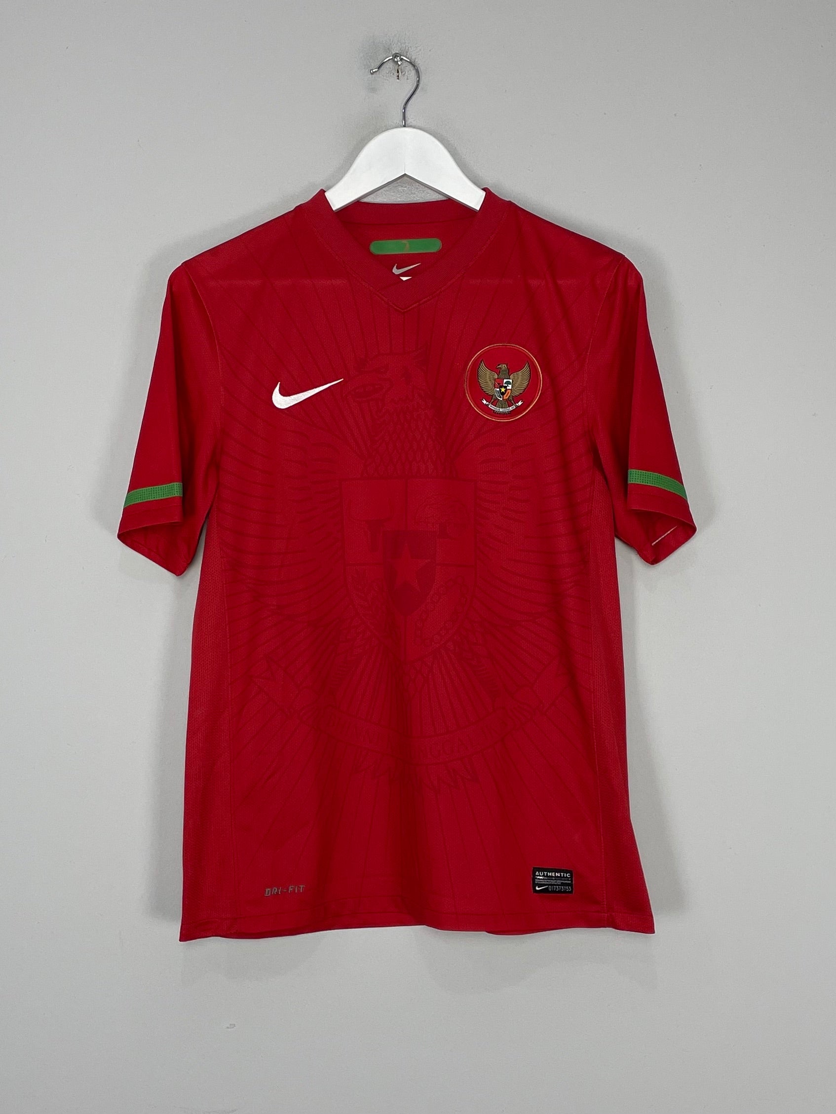 Shop 2010/12 INDONESIA HOME SHIRT (M) NIKE, classic football shirts, vintage football shirts & retro soccer jerseys at Cult Kits