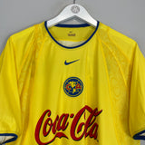 2002/03 CLUB AMERICA C.BLANCO #10 HOME SHIRT (XL) NIKE
