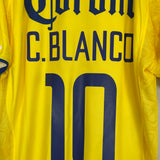 2002/03 CLUB AMERICA C.BLANCO #10 HOME SHIRT (XL) NIKE