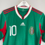 Shop 2010 MEXICO C.BLANCO #10 HOME SHIRT (S) ADIDAS, classic football shirts, vintage football shirts & retro soccer jerseys at Cult Kits