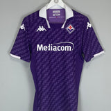 Shop 2023/24 FIORENTINA NICO #7 *MATCH WORN* HOME SHIRT (L) KAPPA, classic football shirts, vintage football shirts & retro soccer jerseys at Cult Kits