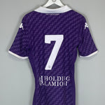 Shop 2023/24 FIORENTINA NICO #7 *MATCH WORN* HOME SHIRT (L) KAPPA, classic football shirts, vintage football shirts & retro soccer jerseys at Cult Kits
