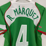 Shop 2005/06 MEXICO R.MARQUEZ #4 HOME SHIRT (M) NIKE, classic football shirts, vintage football shirts & retro soccer jerseys at Cult Kits