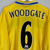 1999/00 LEEDS UNITED WOODGATE #6 THIRD SHIRT (XXL) PUMA