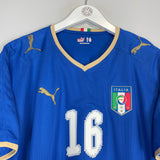 2007/08 ITALY DE ROSSI #16 HOME SHIRT (XL) PUMA