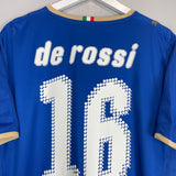 2007/08 ITALY DE ROSSI #16 HOME SHIRT (XL) PUMA
