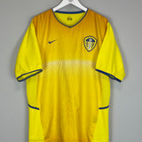 2002/03 LEEDS UNITED VIDUKA AWAY SHIRT (XL) NIKE