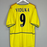 2002/03 LEEDS UNITED VIDUKA AWAY SHIRT (XL) NIKE