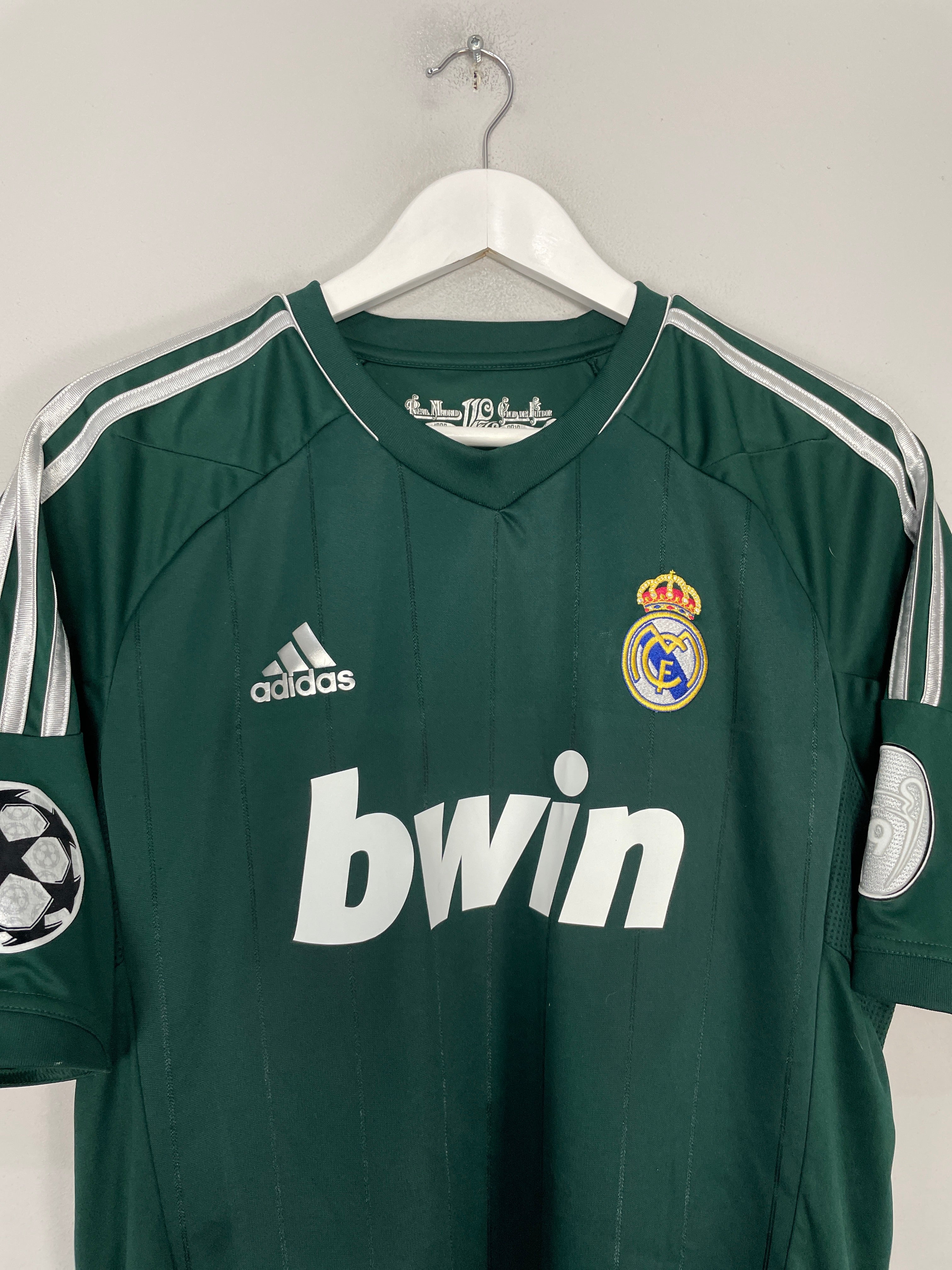Shop 2012/13 REAL MADRID ALONSO #14 C/L THIRD SHIRT (L) ADIDAS, classic football shirts, vintage football shirts & retro soccer jerseys at Cult Kits