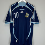 2006/07 ARGENTINA RIQUELME #10 AWAY SHIRT (XL) ADIDAS