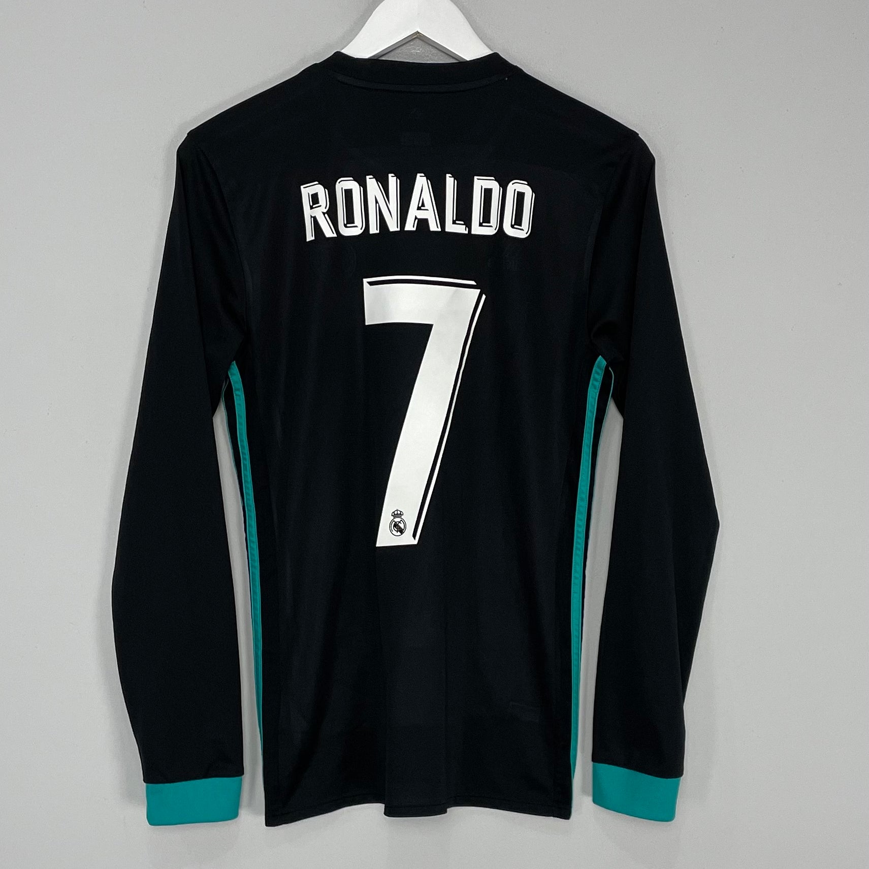 Shop 2017/18 REAL MADRID RONALDO #7 L/S AWAY SHIRT (S) ADIDAS, classic football shirts, vintage football shirts & retro soccer jerseys at Cult Kits