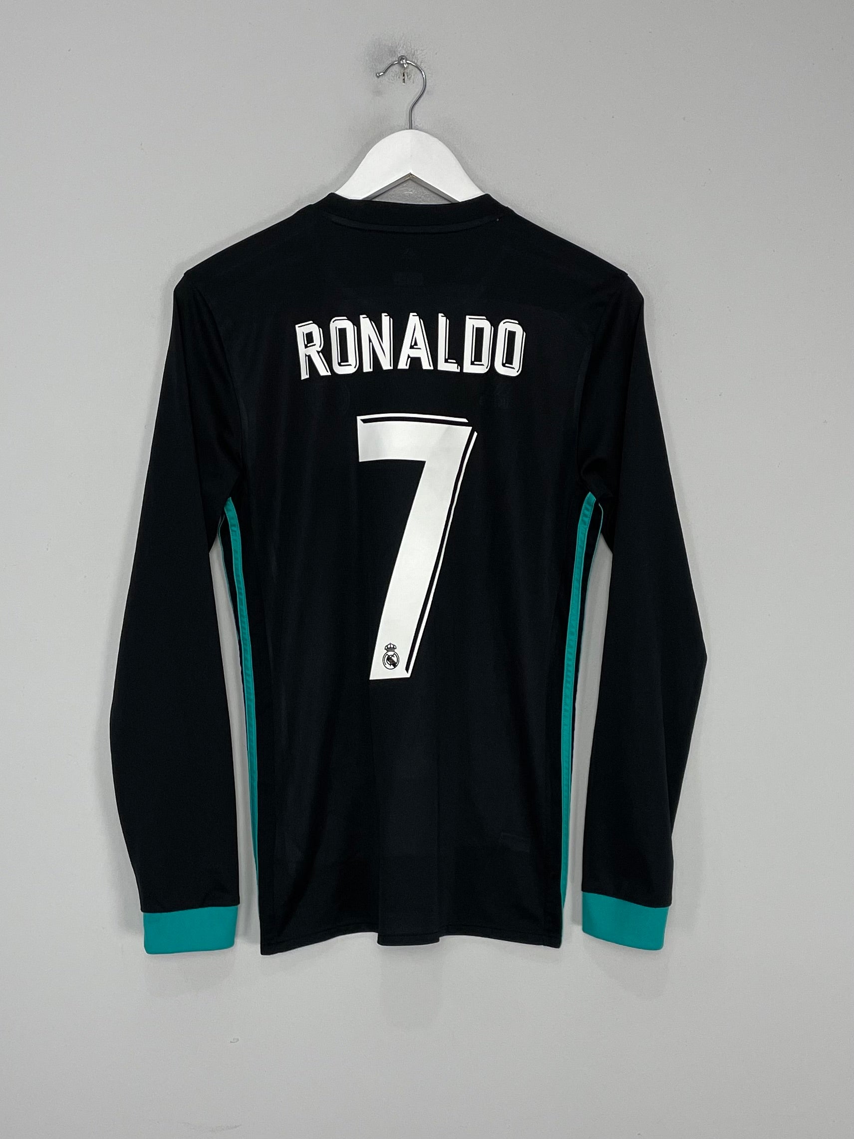 Shop 2017/18 REAL MADRID RONALDO #7 L/S AWAY SHIRT (S) ADIDAS, classic football shirts, vintage football shirts & retro soccer jerseys at Cult Kits