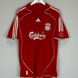 2006/08 LIVERPOOL GERRARD #8 HOME SHIRT (L) ADIDAS