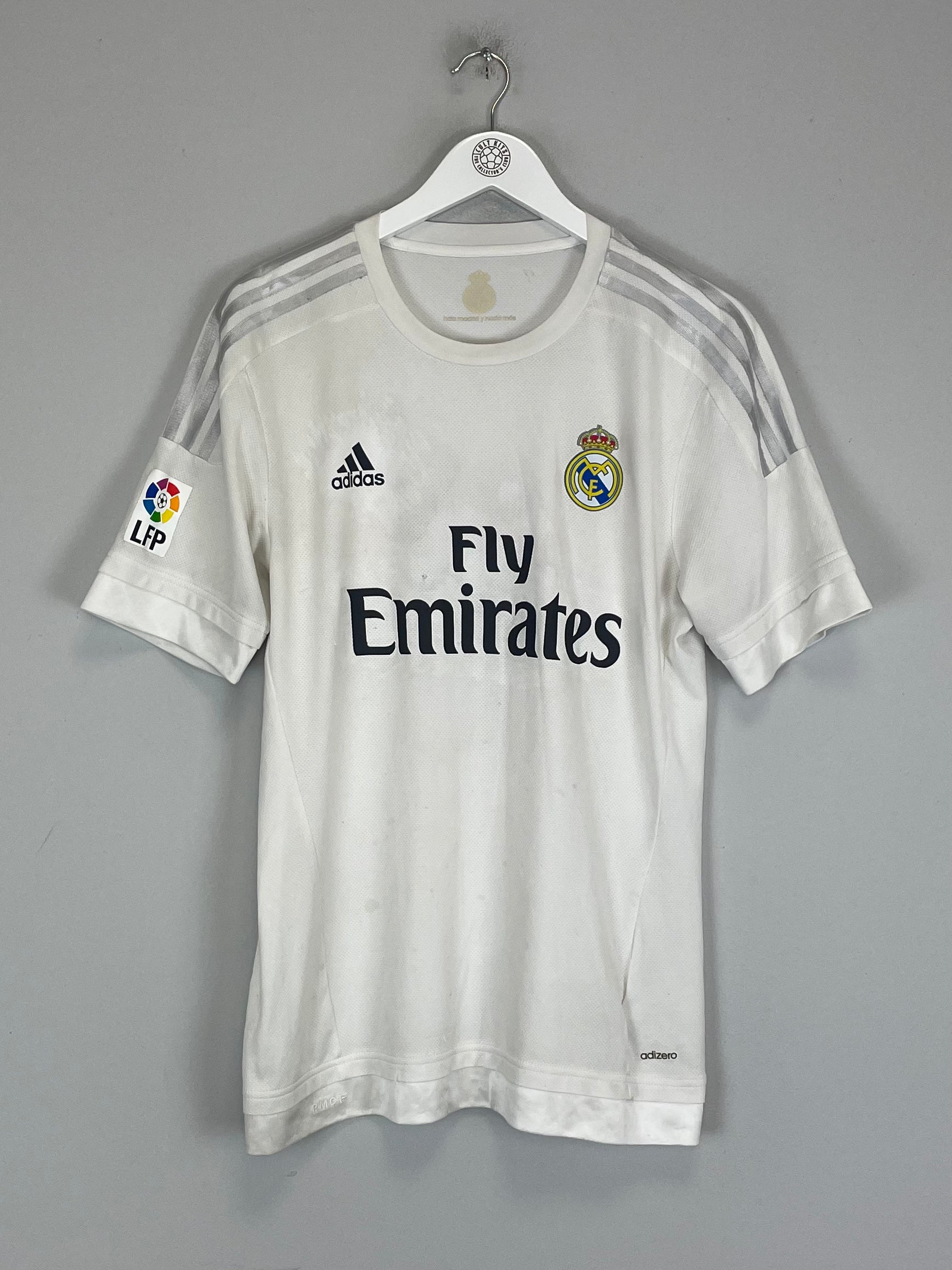 Shop 2015/16 REAL MADRID RONALDO #7 HOME SHIRT (L) ADIDAS, classic football shirts, vintage football shirts & retro soccer jerseys at Cult Kits