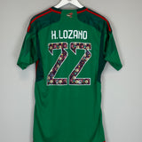 2022/23 MEXICO LOZANO #22 HOME SHIRT (L) ADIDAS