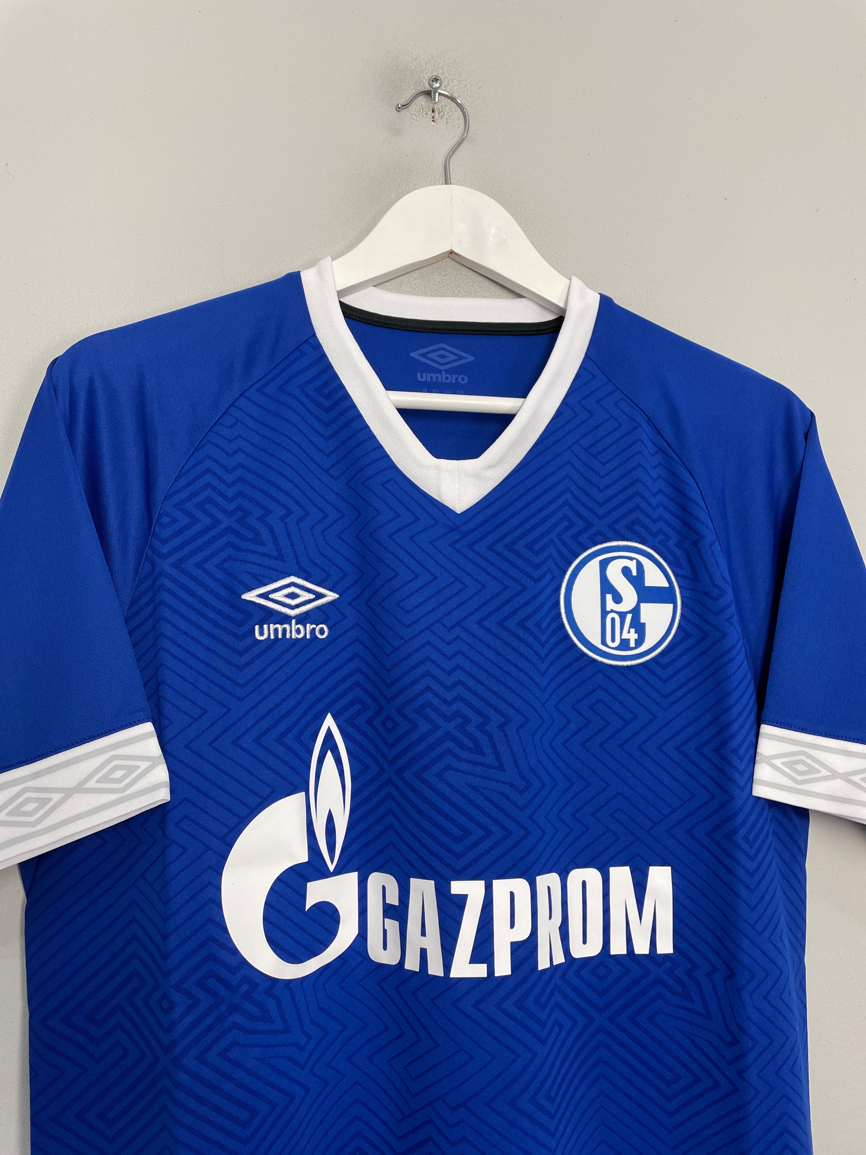 Shop 2018/19 SCHALKE HOME SHIRT (M) UMBRO, classic football shirts, vintage football shirts & retro soccer jerseys at Cult Kits