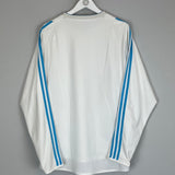 2003/04 MARSEILLE *PLAYER ISSUE* L/S HOME SHIRT (XL) ADIDAS