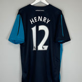2011/12 ARSENAL HENRY #12 *125 YEARS* AWAY SHIRT (XL) NIKE