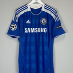 Buy 2011/12 CHELSEA DROGBA 11 C/L HOME SHIRT (M) ADIDAS ~ Free worldwide shipping available ~ Authentic Vintage Football Shirts from Cult Kits