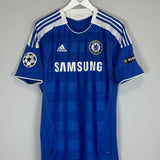 Buy 2011/12 CHELSEA DROGBA 11 C/L HOME SHIRT (M) ADIDAS ~ Free worldwide shipping available ~ Authentic Vintage Football Shirts from Cult Kits