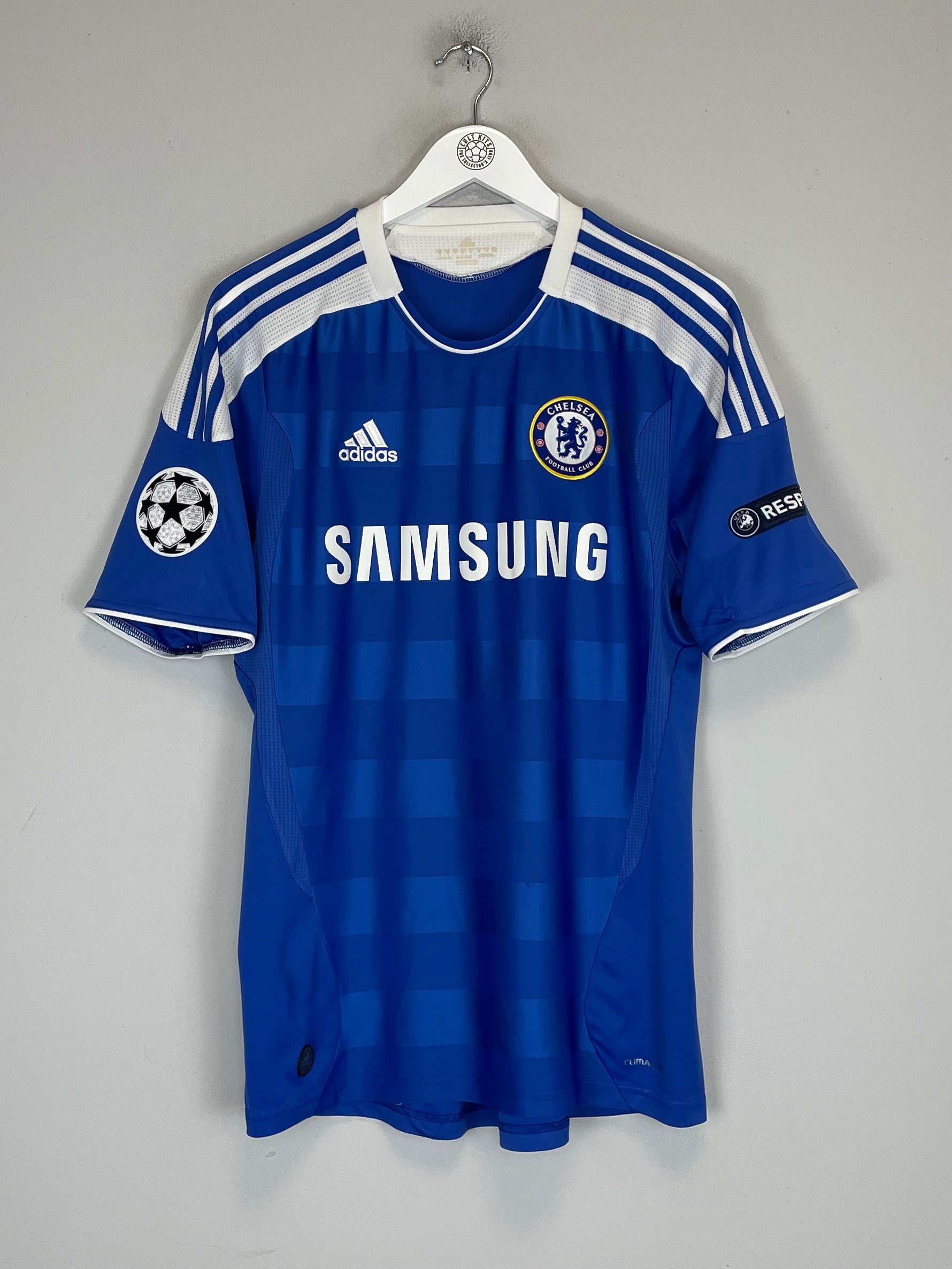 Buy 2011/12 CHELSEA DROGBA 11 C/L HOME SHIRT (M) ADIDAS ~ Free worldwide shipping available ~ Authentic Vintage Football Shirts from Cult Kits