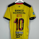 Shop 2022 BARCELONA SC KITU #10 HOME SHIRT (L) MARATHON, classic football shirts, vintage football shirts & retro soccer jerseys at Cult Kits
