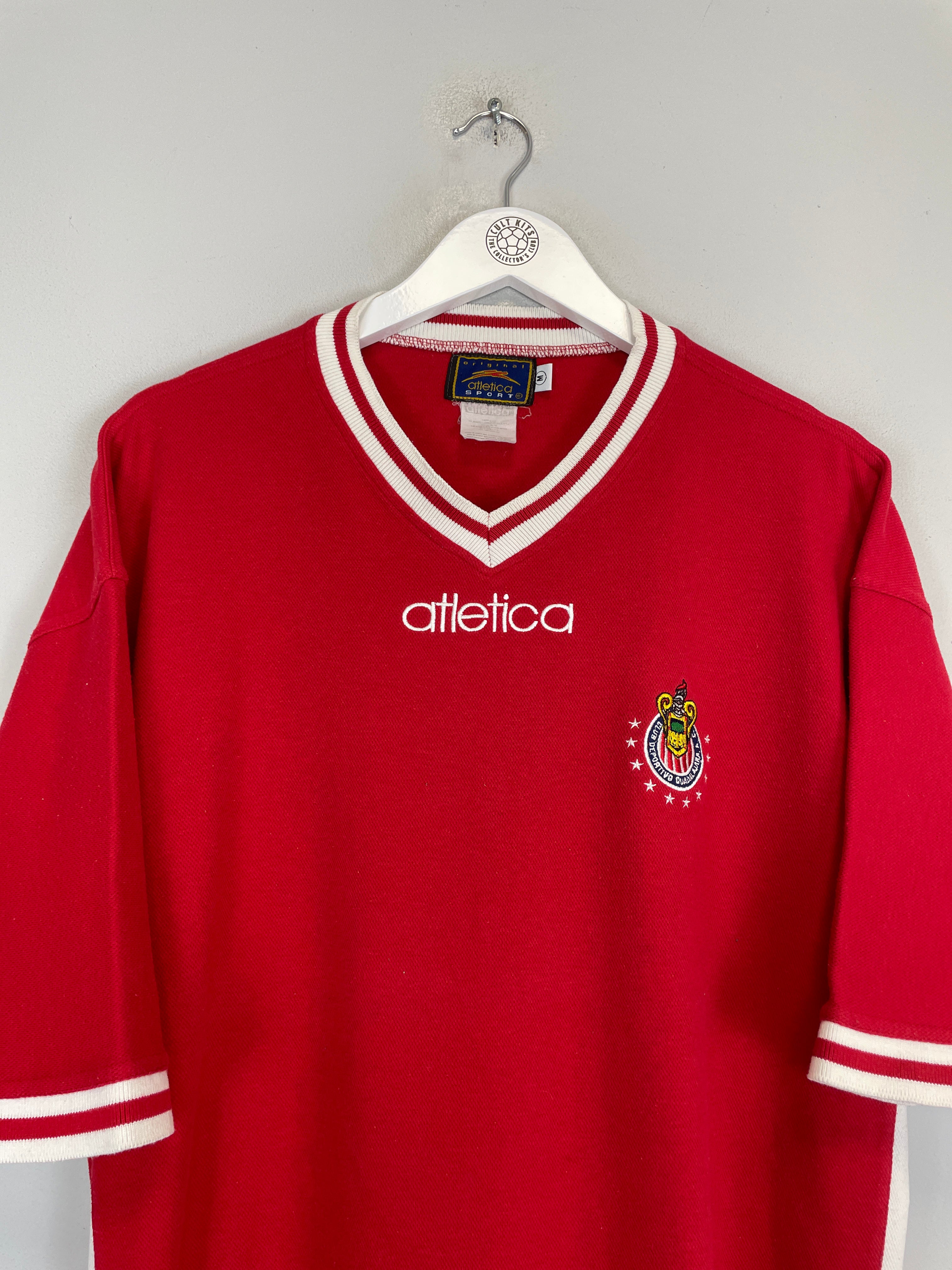 Shop 1998/99 CHIVAS TRAINING SHIRT (M) ATLETICA, classic football shirts, vintage football shirts & retro soccer jerseys at Cult Kits
