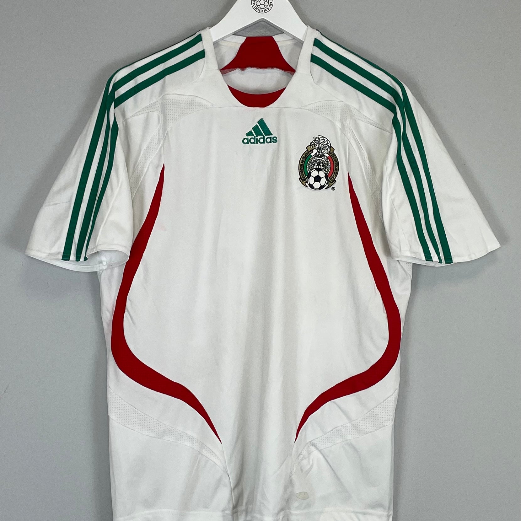 Shop 2008 MEXICO AWAY SHIRT (M) ADIDAS, classic football shirts, vintage football shirts & retro soccer jerseys at Cult Kits