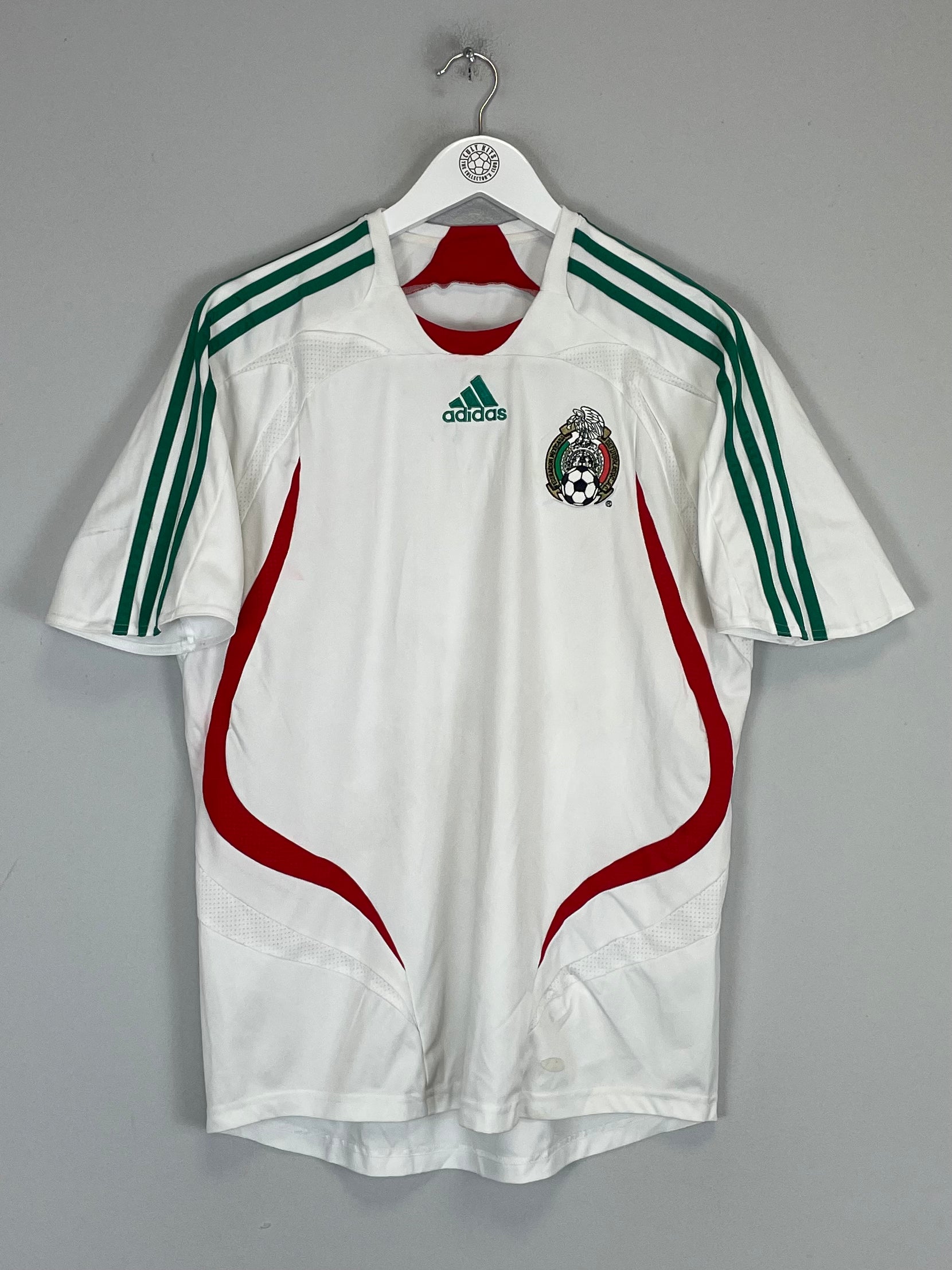 Shop 2008 MEXICO AWAY SHIRT (M) ADIDAS, classic football shirts, vintage football shirts & retro soccer jerseys at Cult Kits