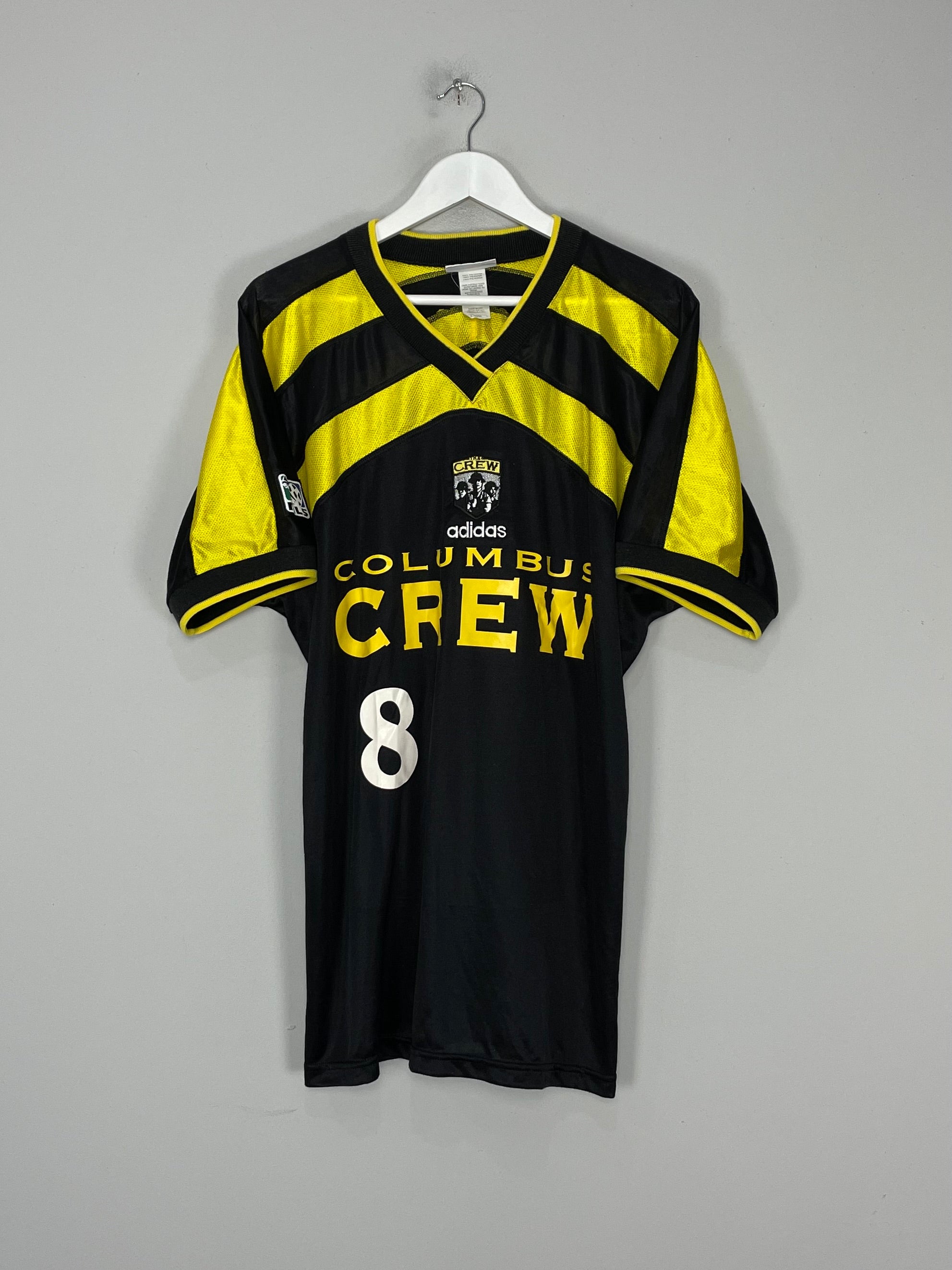 Shop 1996 COLOMBUS CREW OUGHTON #8 HOME SHIRT (L) ADIDAS, classic football shirts, vintage football shirts & retro soccer jerseys at Cult Kits