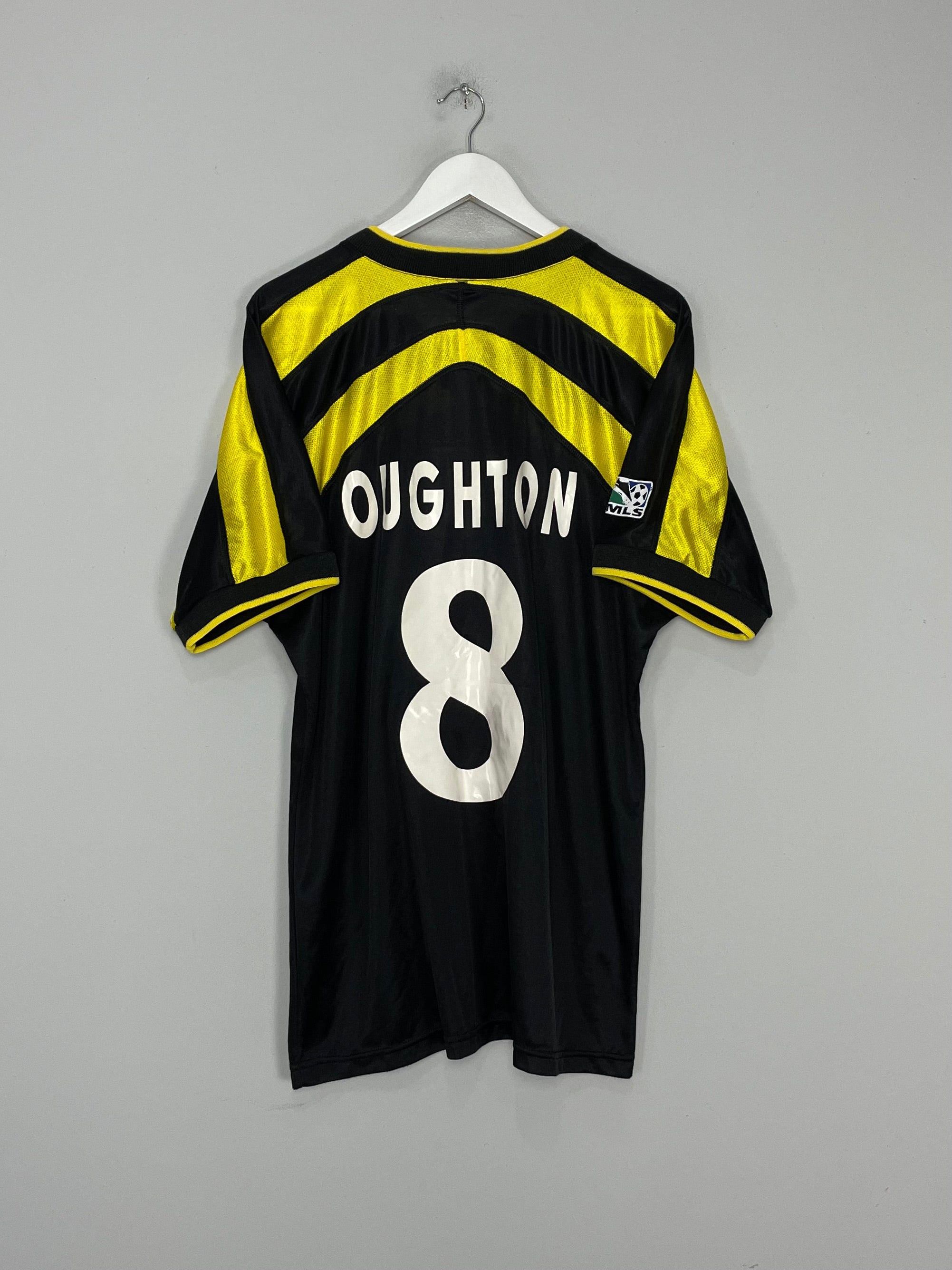 Shop 1996 COLOMBUS CREW OUGHTON #8 HOME SHIRT (L) ADIDAS, classic football shirts, vintage football shirts & retro soccer jerseys at Cult Kits