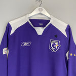 Shop 2004/05 DEPORTIVO SAPRISSA L/S HOME SHIRT (M) REEBOK, classic football shirts, vintage football shirts & retro soccer jerseys at Cult Kits