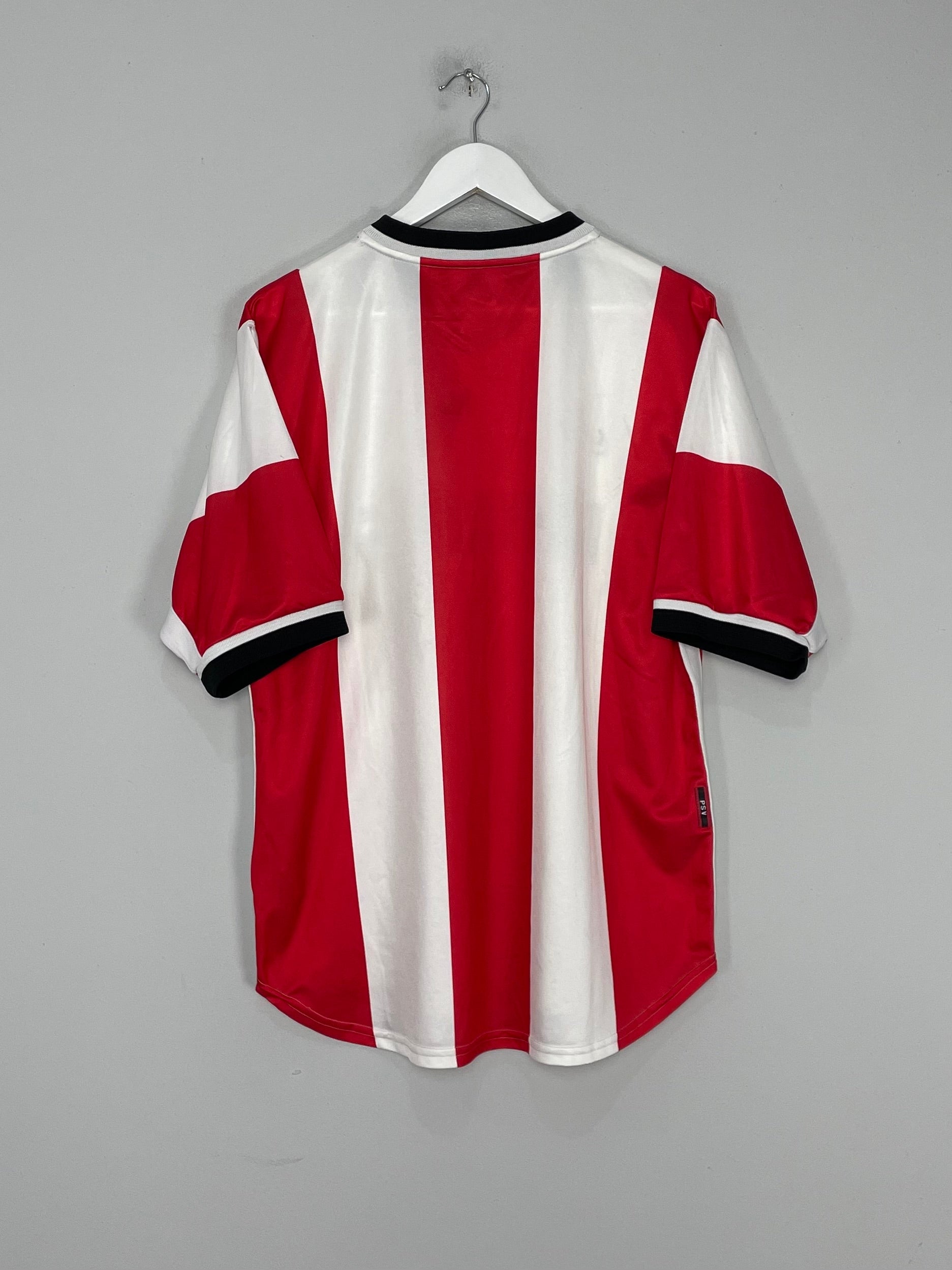 Shop 1998/00 PSV HOME SHIRT (L) NIKE, classic football shirts, vintage football shirts & retro soccer jerseys at Cult Kits