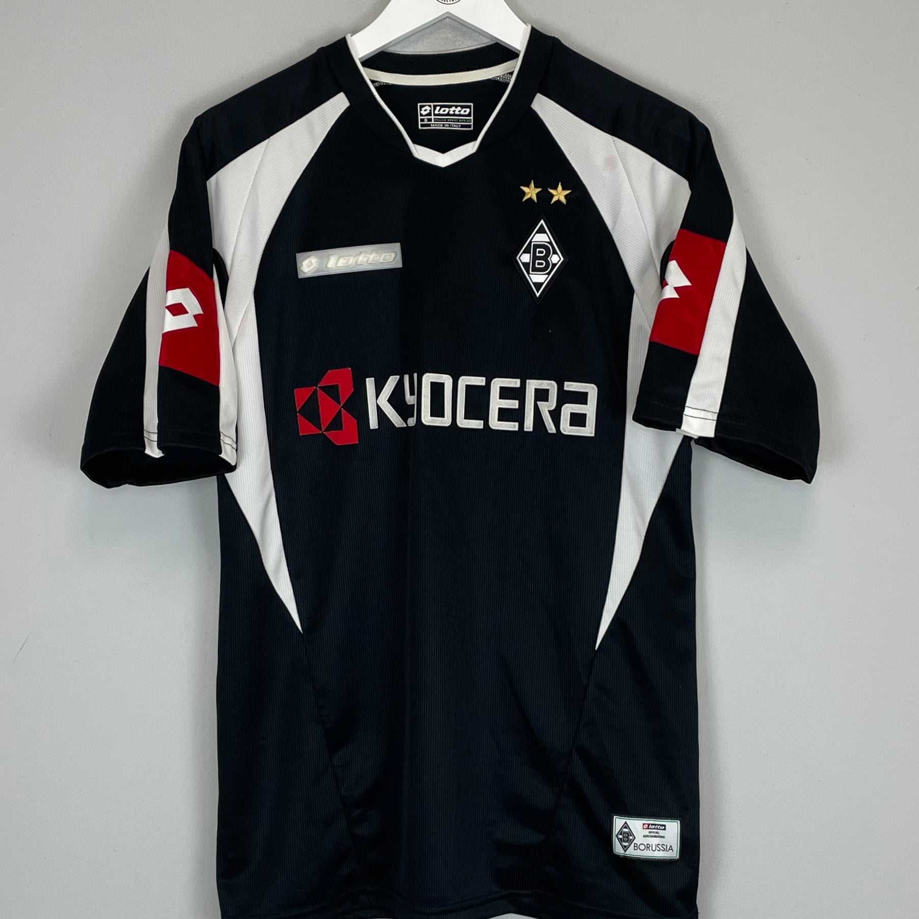 Shop 2005/07 MONCHENGLADBACH AWAY SHIRT (S) LOTTO, classic football shirts, vintage football shirts & retro soccer jerseys at Cult Kits