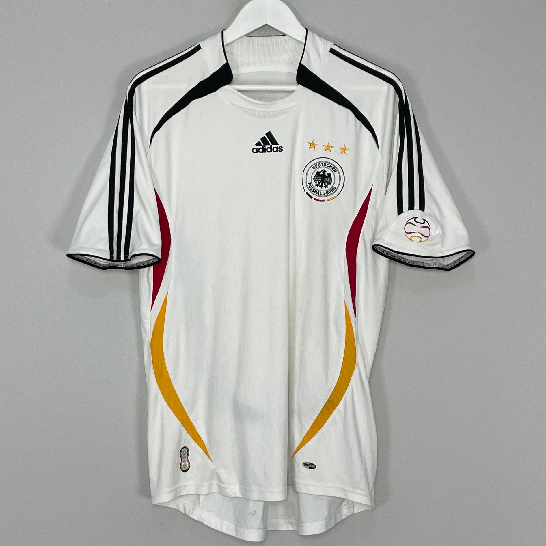 Shop 2005/07 GERMANY HOME SHIRT (L) ADIDAS, classic football shirts, vintage football shirts & retro soccer jerseys at Cult Kits