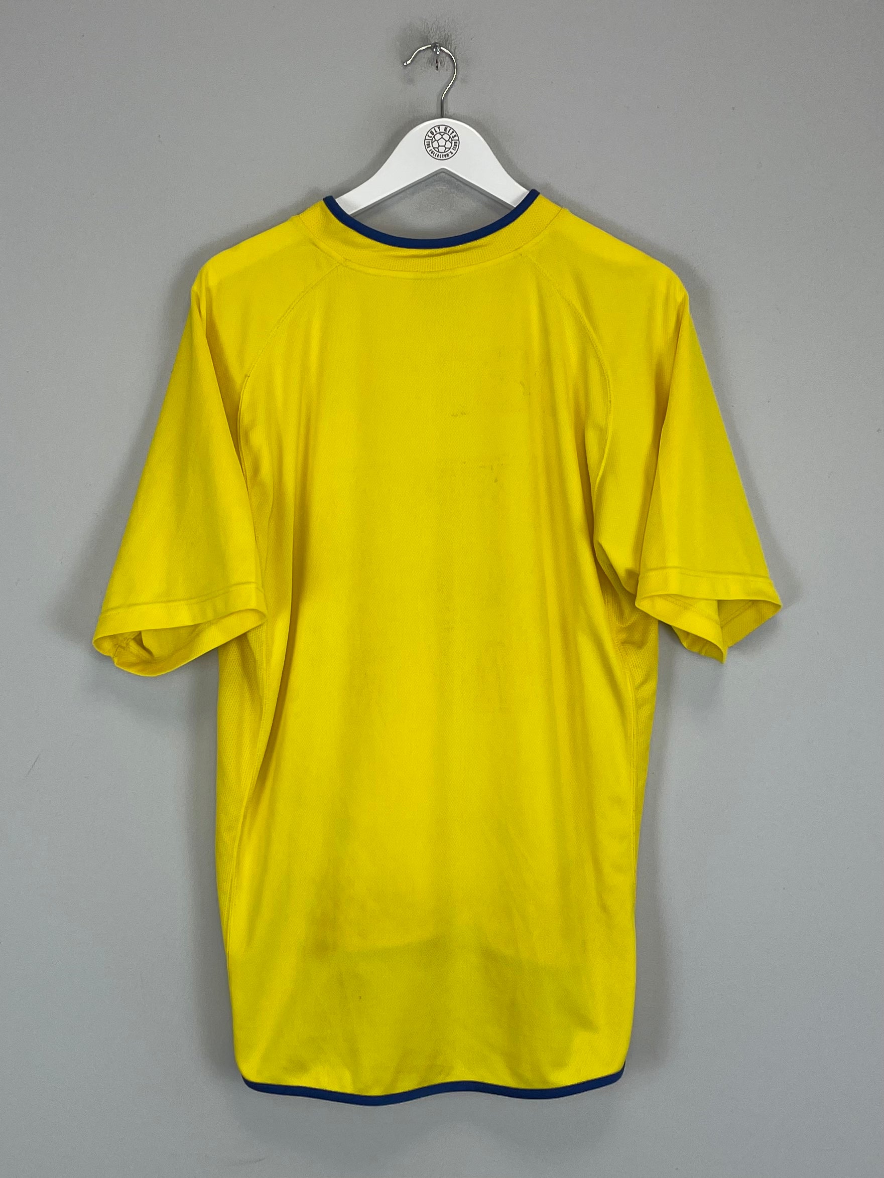 Shop 2004/05 LAS PALMAS HOME SHIRT (L) PI, classic football shirts, vintage football shirts & retro soccer jerseys at Cult Kits