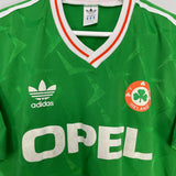 Shop 1990/92 IRELAND HOME SHIRT (XL) ADIDAS, classic football shirts, vintage football shirts & retro soccer jerseys at Cult Kits