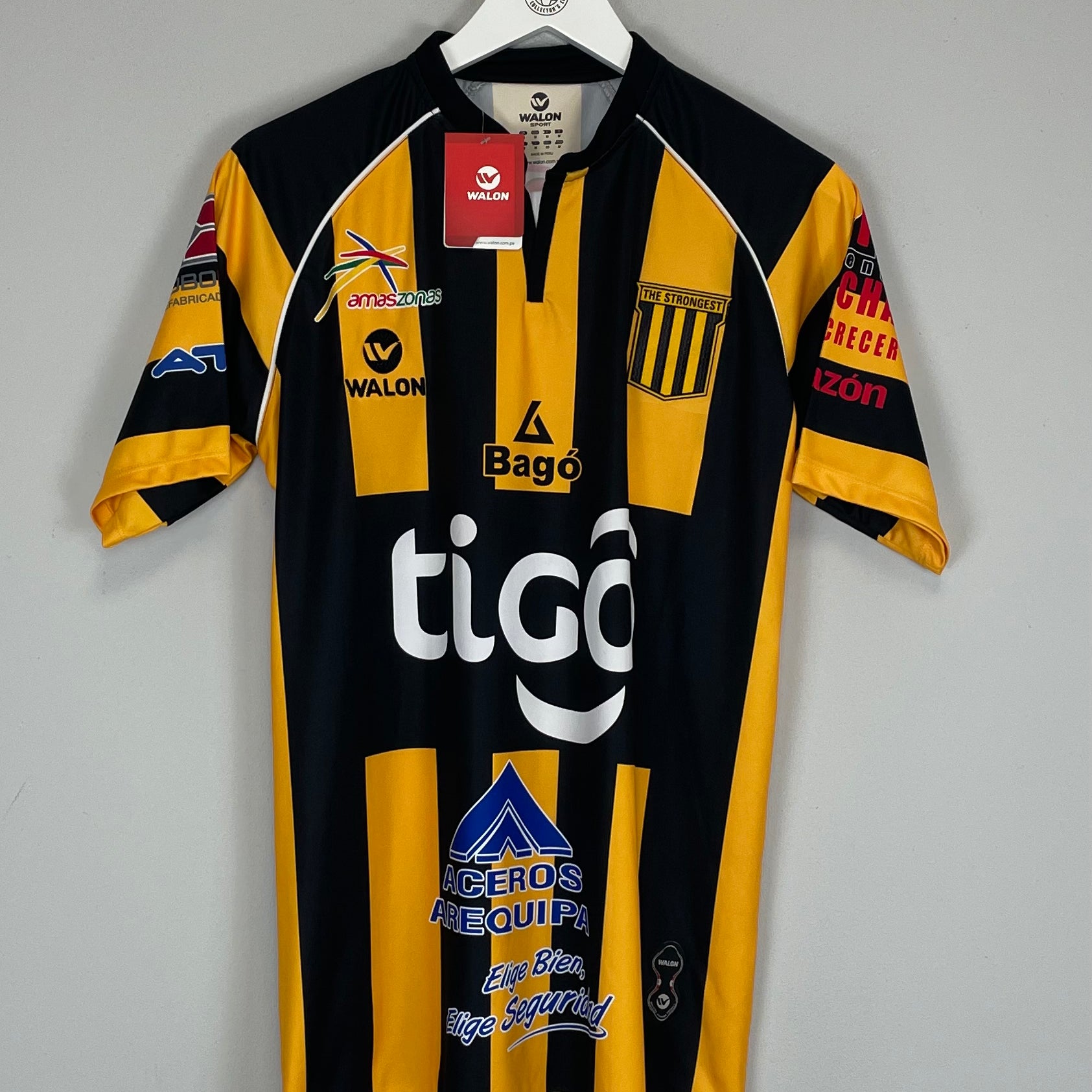 Shop 2014/15 THE STRONGEST *BNWT* HOME SHIRT (M) WALON, classic football shirts, vintage football shirts & retro soccer jerseys at Cult Kits