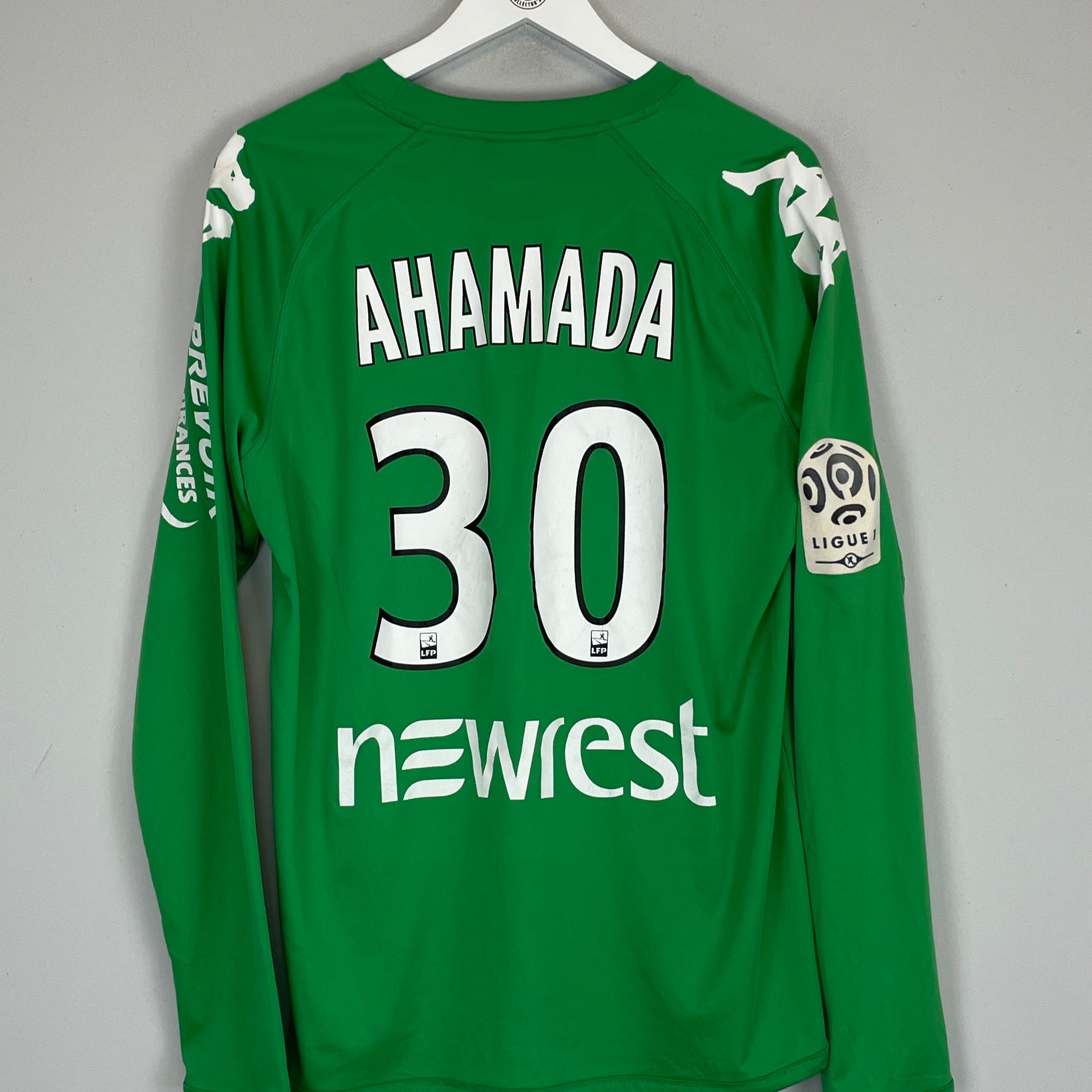 Shop 2013/14 TOULOUSE AHAMADA #30 *MATCH ISSUE* GK SHIRT (XL) KAPPA, classic football shirts, vintage football shirts & retro soccer jerseys at Cult Kits