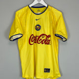 2002/03 CLUB AMERICA I.ZAMORANO #9 HOME SHIRT (M) NIKE