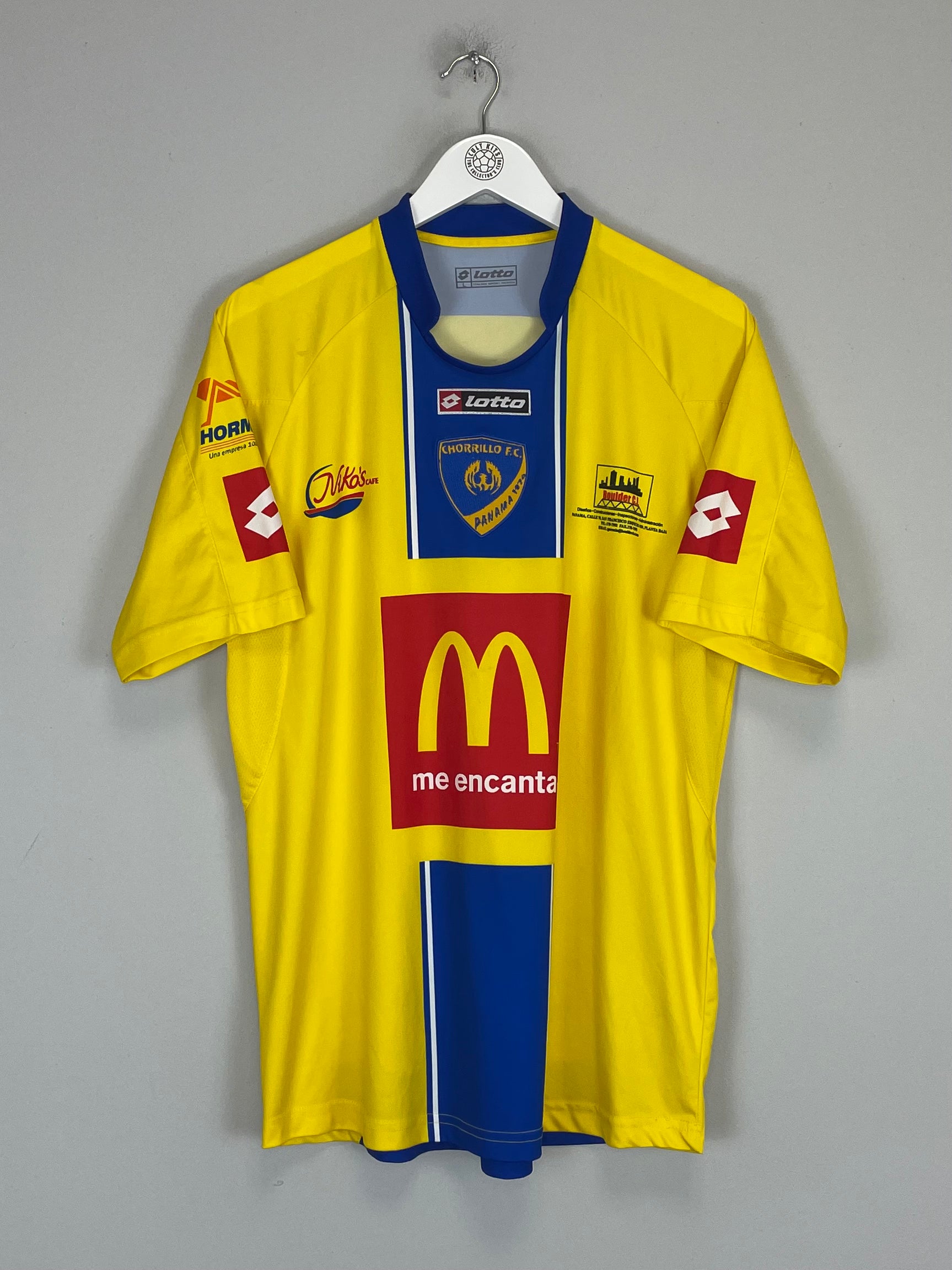 Shop 2012/13 CHORILLO FC HOME SHIRT (L) LOTTO, classic football shirts, vintage football shirts & retro soccer jerseys at Cult Kits