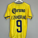 2002/03 CLUB AMERICA I.ZAMORANO #9 HOME SHIRT (M) NIKE